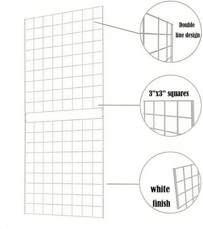 7RiversART Grid Wall Commercial Grade Gridwall Panels – Heavy Duty Grid Panel - Image 4