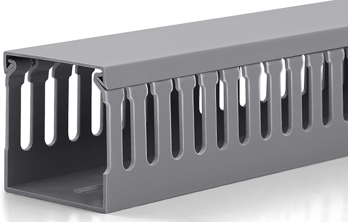 ZhiYo 66in Professional Server Rack Cable Management Raceway, H2in x W2in Cable by ZhiYo