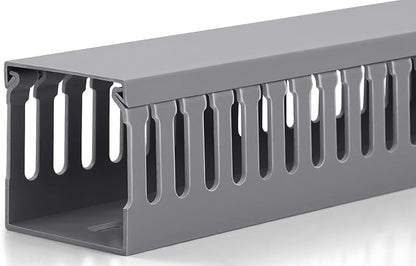 ZhiYo 66in Professional Server Rack Cable Management Raceway, H2in x W2in Cable by ZhiYo