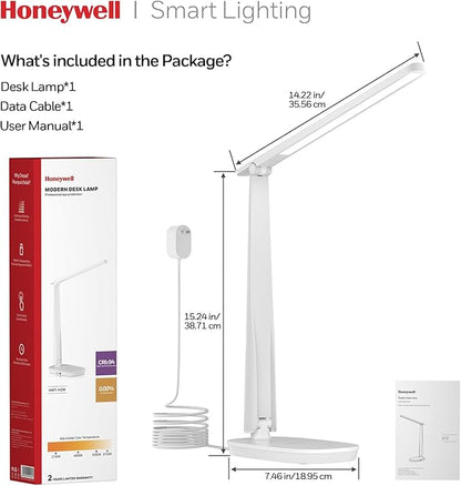 Honeywell LED Desk Lamp for Home Office, Eye-Caring Light - Image 7