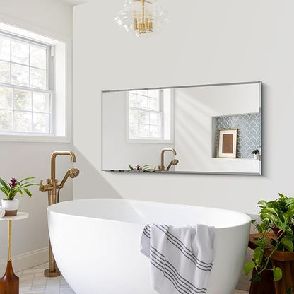 CILIBER Beveled Mirror, 24x48 Beveled Bathroom Mirrors - Image 5