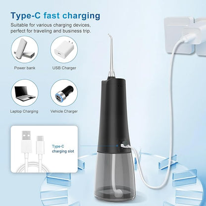 JNGOODS Cordless Water Dental Flosser Oral irrigator, JNGOODS 300ml - Image 5