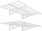 FLEXIMOUNTS 2-Pack 2x4ft 24-inch-by-48-inch Wall Shelf Garage Storage Rack Wall by FLEXIMOUNTS