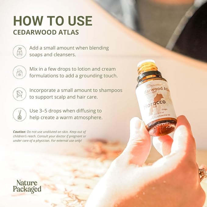 Cedarwood Atlas Essential Oil - Image 7