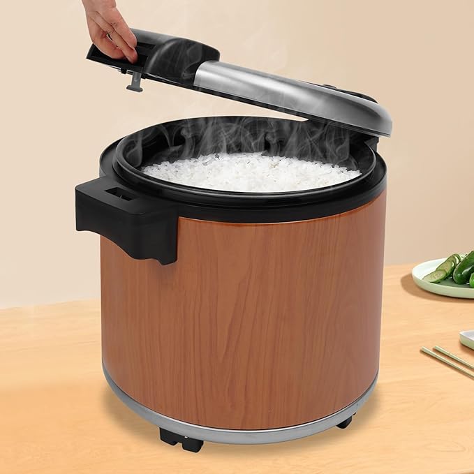 6.08 Gal Commercial Rice Warmer, Electric Non-Stick Pot Soup Warmers - Image 4