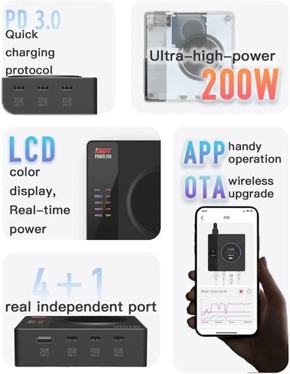 Power 200H 200W USB Charger Station - Image 7
