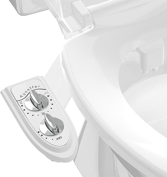Bidet Toilet Attachment, Non-Electric 3 Wash Modes, Adjustable Water Pressure by A%C3%BCnsffer