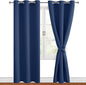 Hiasan Blackout Curtains for Bedroom, 42 x 84 Inches Long by Hiasan
