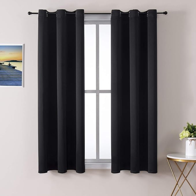 ChrisDowa Blackout Curtains 48 inches Long by ChrisDowa