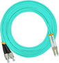 Jeirdus 20Meters 65ft LC to FC Duplex 50/125 10G OM3 Multi-Mode Fiber Optic by Jeirdus