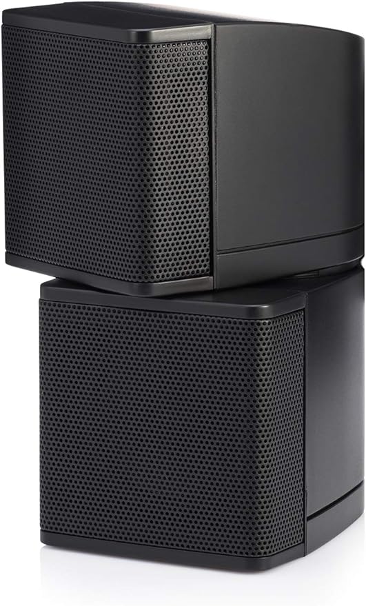Pure Resonance Audio MC2.5B Dual 2.5” Swiveling Surround Sound Mini Cube Speaker - Image 4