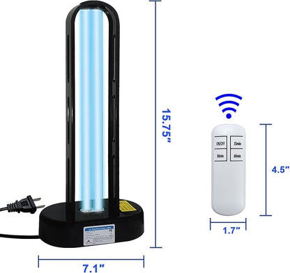 BAIMNOCM UV-C Lamp for Dust Mite 38 Watt 2 Pack, UVC Germicidal Lamp - Image 3