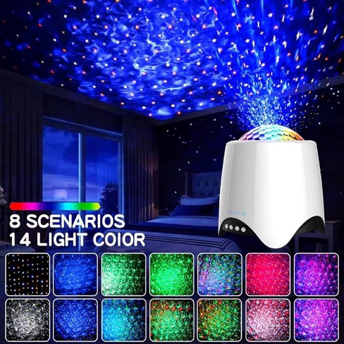 Flyinwe Hoom Decor Star Projector, Galaxy Projector - Image 3