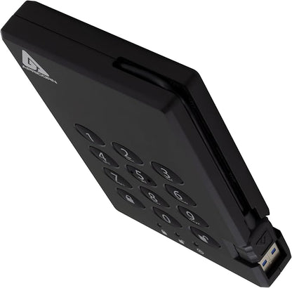 Apricorn Aegis Padlock 3.0 1TB USB 3.0 External Hard Drive - Image 5