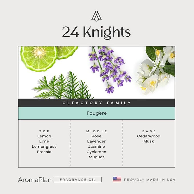AromaPlan Hotel Scents 24 Knights 16 Fl Oz, Home Luxury Aroma & Hotel Diffuser - Image 2