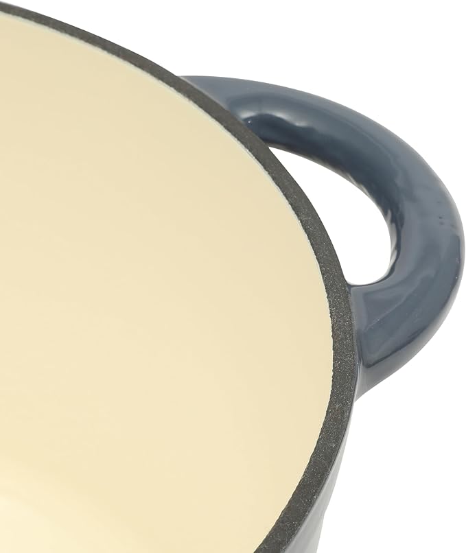 Gibson Home Addlestone 5 Qt Enameled Cast Iron Dutch Oven Pot - Image 6