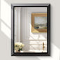 USHOWER 24x32 Bathroom Mirror, Beveled Aluminum Frame Wall Mirror, Rectangular by USHOWER
