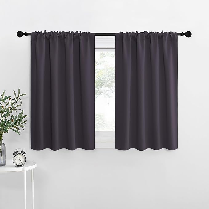 NICETOWN RV Blackout Curtains for Camper Windows, Short Blackout Curtains & by NICETOWN