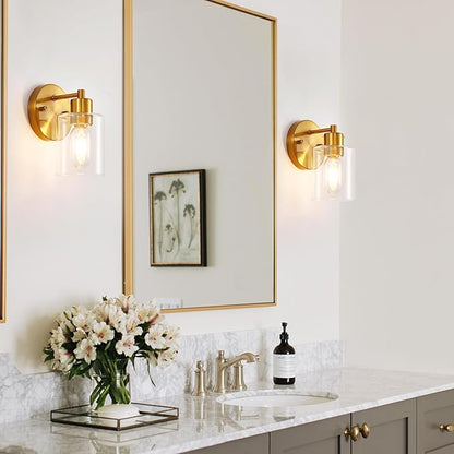 SOPEAS Brushed Gold Wall Sconce - Image 8