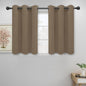 Easy-Going Blackout Curtains for Bedroom, Solid Thermal Insulated Grommet and by Easy-Going