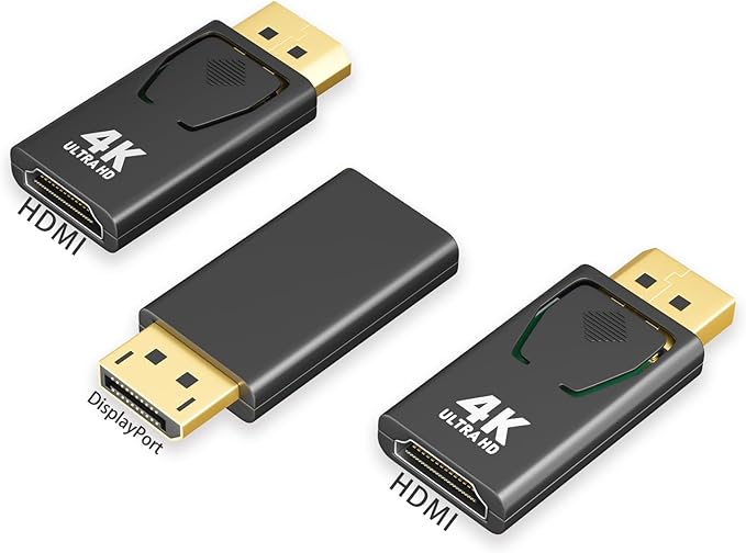 Mbiydeg DisplayPort to HDMI Adapter 4K 30Hz, Stable Signal by Unknown