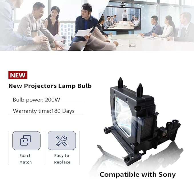 SORNEICDR LMP-H202 Replacement Projector Lamp Bulb Compatible - Image 4
