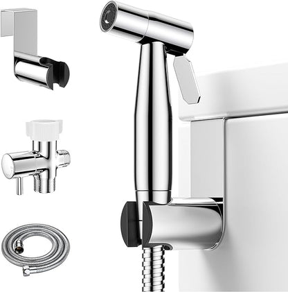 Arofa Chrome Handheld Bidet Sprayer by AROFA