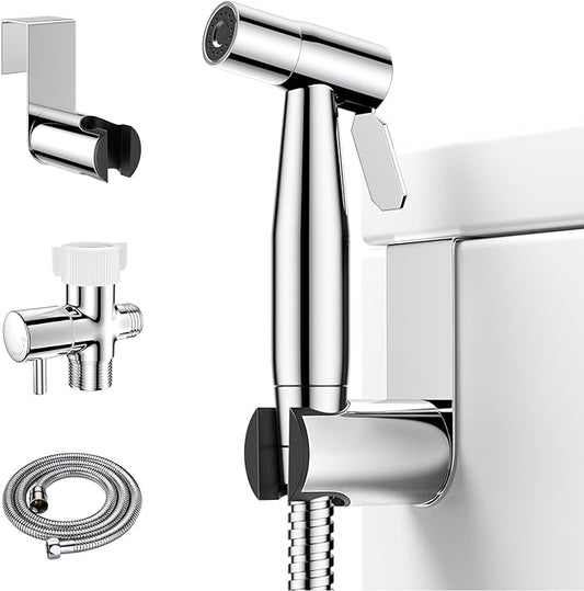 Arofa Chrome Handheld Bidet Sprayer by AROFA