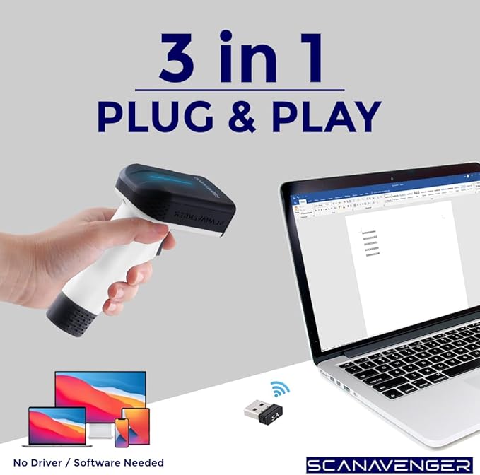 ScanAvenger Wireless Portable 1D&2D - Image 4