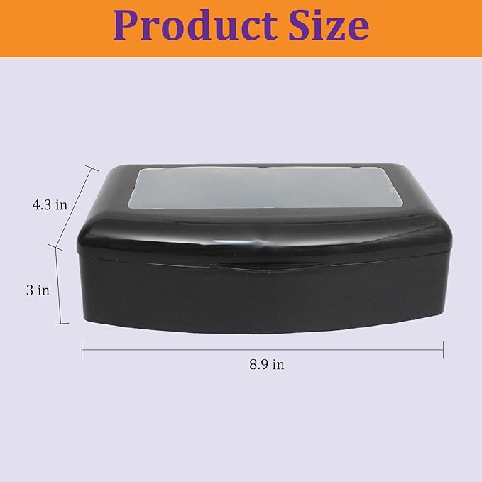 Nail Tool Sterilizer Box, Plastic Sterilization Tray - Image 3