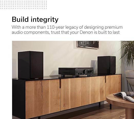 Denon PMA-1700NE Integrated Amplifier, USB-DAC & Phono Equalizer, Analog Mode - Image 2