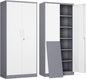 Yizosh Metal Garage Storage Cabinet by Yizosh