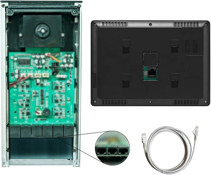 AMOCAM Upgrade Versions 2 Units Apartment Intercom System 7 inch Touch Monitor - Image 6