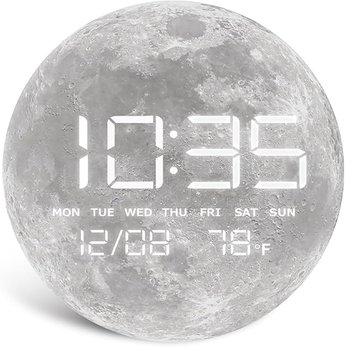 HOMLOVE Digital Desk Clock by HOMLOVEHOME
