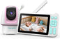 Video Baby Monitor, 2000ft Long Range, Enhanced Signal Stability, No WiFi by Cyanpink