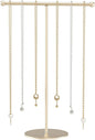 Justsoso Metal T-Bar Necklace Holder Stand, Necklace Hanging Display Stand by FocusOnJewelryDisplay