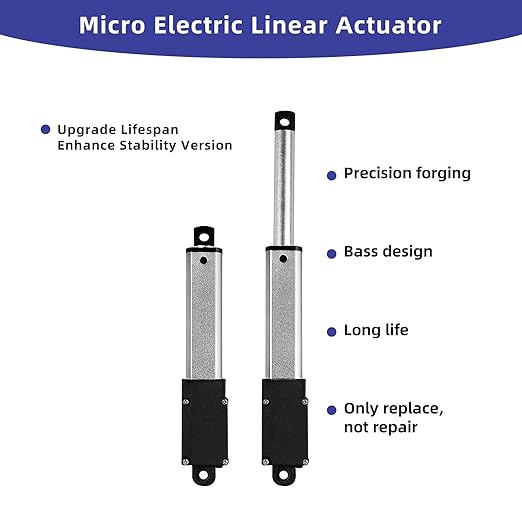 2 Inch 4.5lbs Mini Stroke 12V 4.5lbs Electric Linear Actuator 1.2"/sec Linear - Image 8