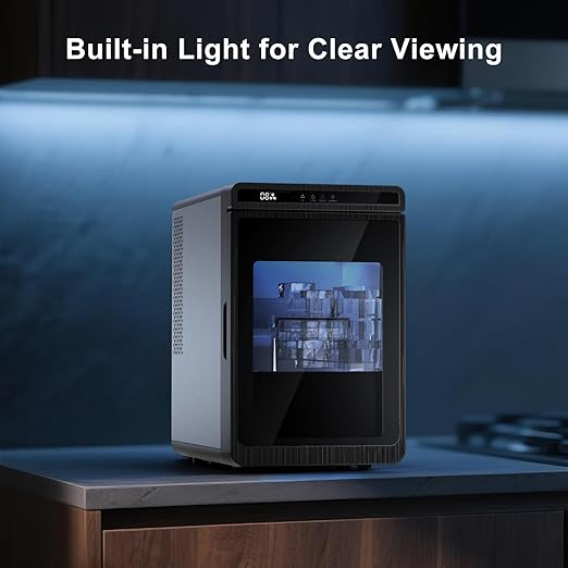 ADT Craft Cube ICE Maker Ice Maker 4x4 ice Cube 26 lb/24H Portable Ice Maker - Image 6