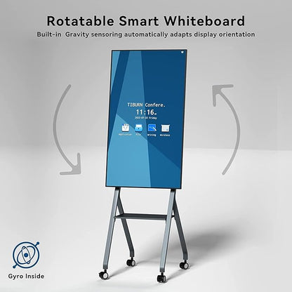 TIBURN Flip Board 55" S2 Smart Board, 4K UHD Smart Whiteboard - Image 3