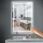 LED Bathroom Mirror with Lights, Hand Wave, Tempered Glass, Shatter-Proof by Bonverre