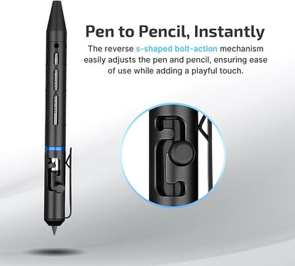 OLIGHT O'Pen Mini 2 Portable Ballpoint Pen, Bolt Action Pen - Image 5
