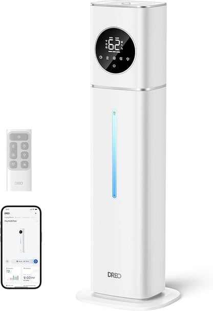DREO HM735S 11L Smart Humidifier Large Room 700 ft², 100H Cool Mist Air by DREO