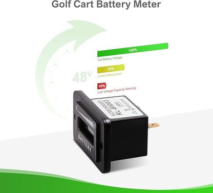 HUSUKU 48V led Battery Indicator 48 Volt Battery Meter led Voltmeter Gauge led - Image 4