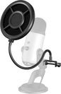 Microphone Pop Filter, Aokeo Mic Mask Shield, Three-layer Wind Pop Screen by Aokeo