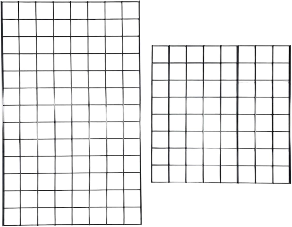 Only Hangers Heavy Duty 2' x 5.5' Gridwall Art Display Panel - Image 3