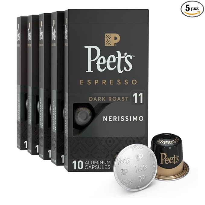 Peet's Coffee, Dark Roast Espresso Capsules, Compatible by Peet%E2%80%99sCoffee