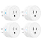 EIGHTREE 15A Smart Plug, Wi-Fi & Bluetooth Smart Outlet by EIGHTREE-SmartLifeEasyHome