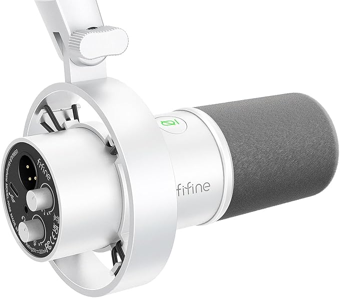 FIFINE Studio XLR Dynamic Microphone, USB PC Podcast Microphone by FIFINE