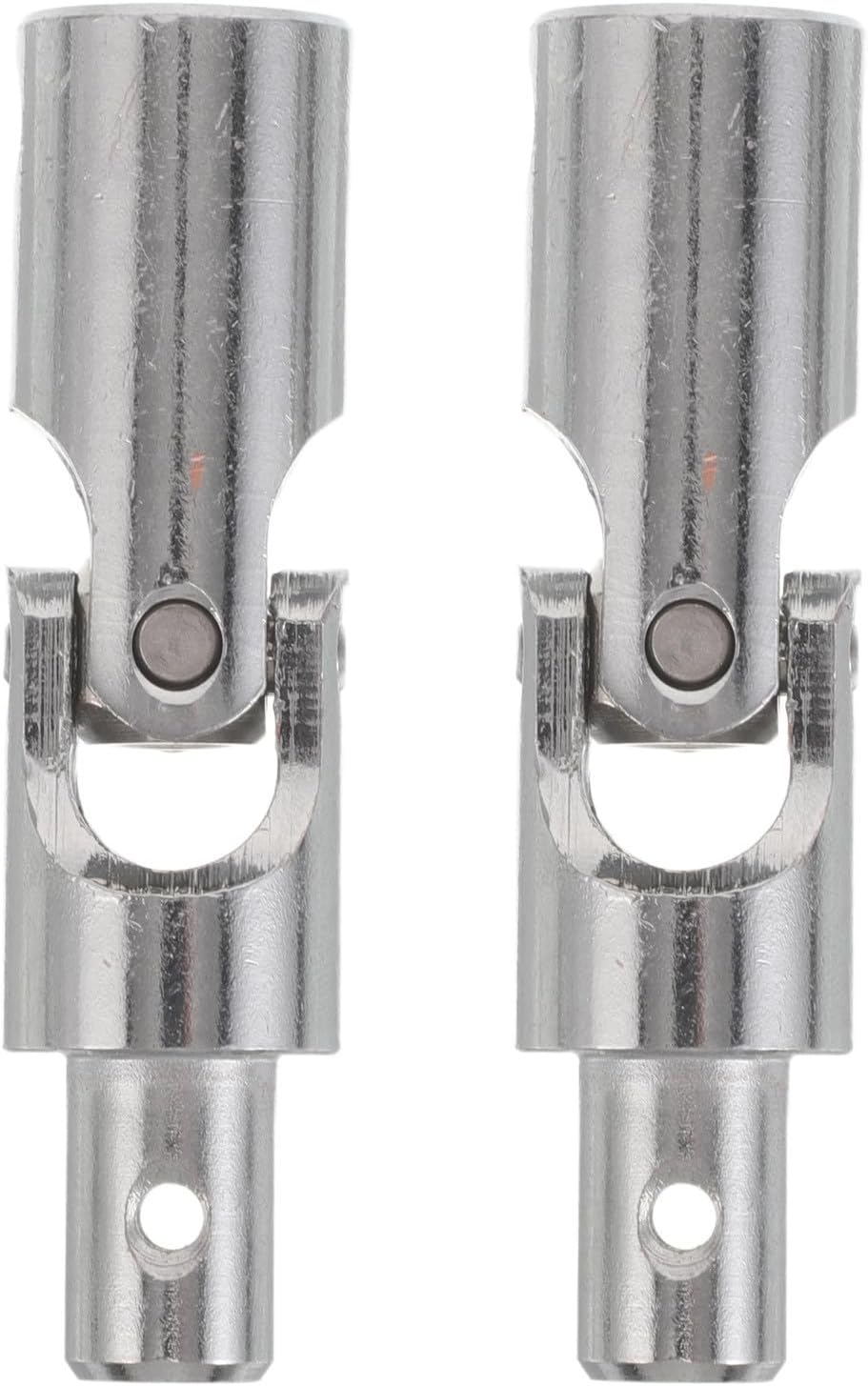 Universal Joint Shaft Coupler for Roller Shutter Window Opener and Awning Hand Crank Rotatable U Joint Connector Quiet Smooth Operation 2-Pack