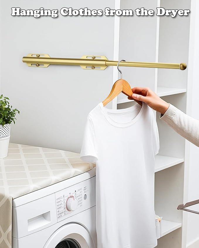 12" Valet Rod for Closet Pull Out, Adjustable extending closet rod, Standard - Image 7
